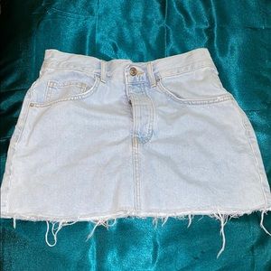 Denim Mini Skirt